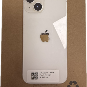 Apple iPhone 14 128GB wit REFURBISHED